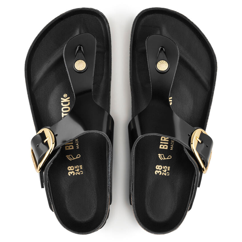 Gizeh Big Buckle High Shine Black (8168726888753)