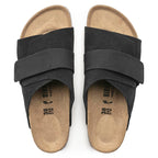 Sandalias Birkenstock Kyoto Black, vista cenital del par