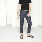 Sandalias Birkenstock Mayari Oiled Black, calzado por modelo, cuerpo completo de pie