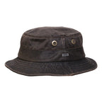 Sombreros Conner Hats Weathered Cotton Bucket Hat, vista de perfil