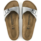 Sandalias Birkenstock Madrid Silver, vista cenital