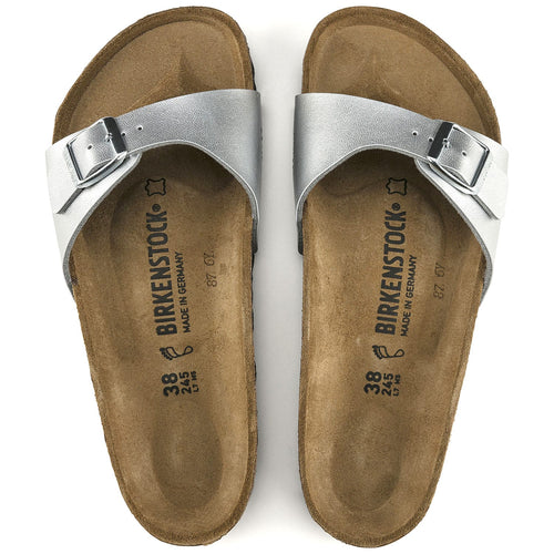 Sandalias Birkenstock Madrid Silver, vista cenital