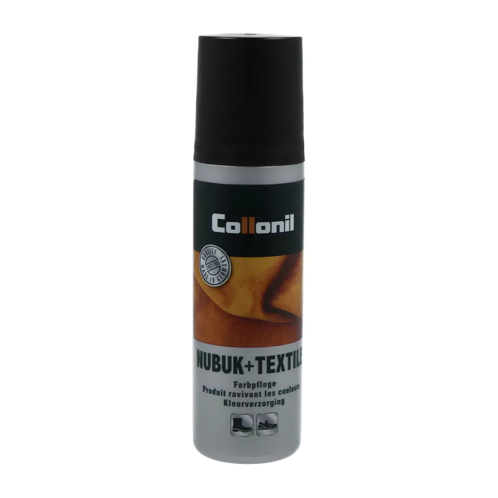 cuidado Collonil Nobuk+Textil Negro, empaque del producto, vista frontal