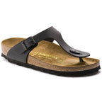 Sandalias Birkenstock Gizeh Black, perfil lateral