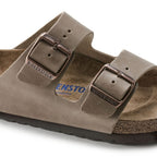 Sandalias Birkenstock Arizona Oiled Tabacco Brown Soft, detalle del material 1