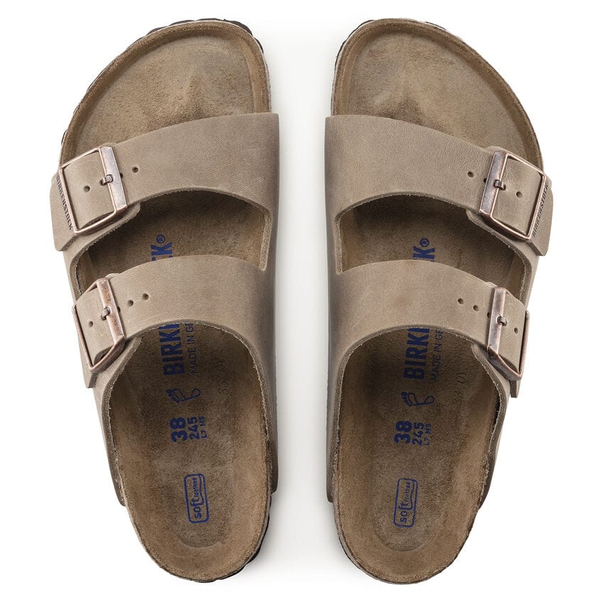 Sandalias Birkenstock Arizona Oiled Tabacco Brown Soft