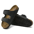 Sandalias Birkenstock Arizona Oiled Black Soft, detalle de la suela
