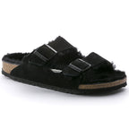 Sandalias Birkenstock Arizona Sheepskin Black, vista principal