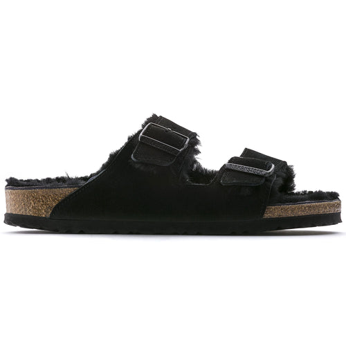 Sandalias Birkenstock Arizona Sheepskin Black