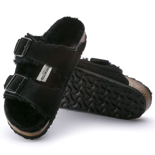 Sandalias Birkenstock Arizona Sheepskin Black