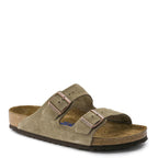 Sandalias Birkenstock Arizona Suede Taupe Soft, vista principal