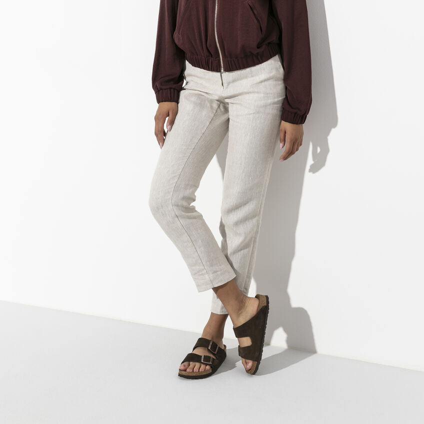 Sandalias Birkenstock Arizona Suede Mocha Soft