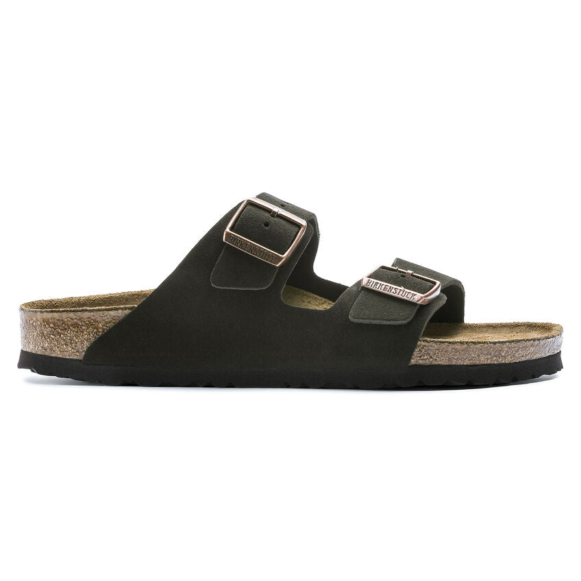 Sandalias Birkenstock Arizona Suede Mocha Soft
