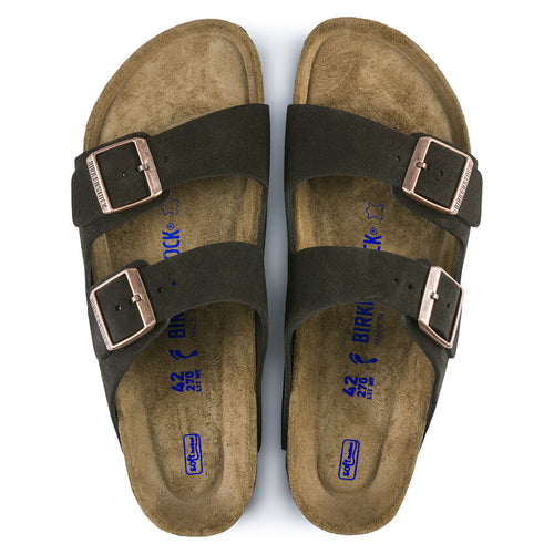 Sandalias Birkenstock Arizona Suede Mocha Soft