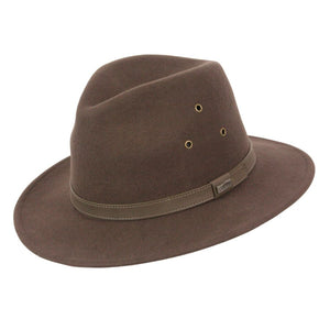 Breckenridge Wool Hat Brown