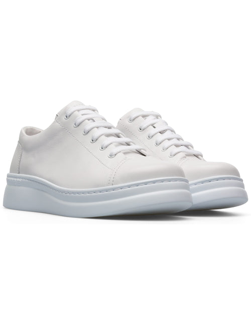 Zapatillas Camper Runner Up White, par completo en tres cuartos