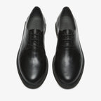 Zapatos Camper Iman Bajo Negro, vista principal, par en ángulo frontal