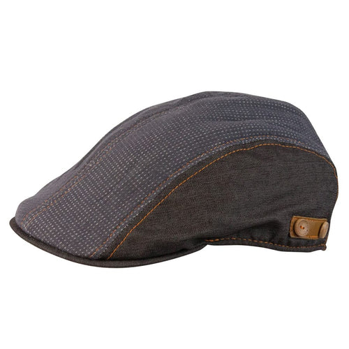 Gorro Conner Hats Sinclair Gentleman's Newsboy Cap, perfil lateral