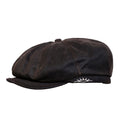 Sombreros Conner Hats Brent Weathered Newsboy Cap, vista de perfil