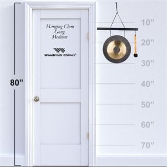 instrumento WOODSTOCK Hanging Chau Gong - Medium
