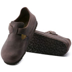 Zapatos Birkenstock London Habana, par completo con vista de la suela