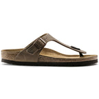 Sandalias Birkenstock Gizeh Tabacco Brown, perfil lateral