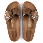 Sandalias Birkenstock Madrid Big Buckle Cognac, vista cenital