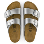 Sandalias Birkenstock Arizona Silver, vista cenital