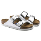 Sandalias Birkenstock Arizona Metallic Silver, vista principal