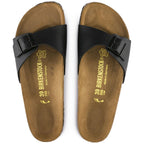 Sandalias Birkenstock Madrid Black, vista cenital