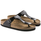 Sandalias Birkenstock Gizeh Patent Black, vista principal