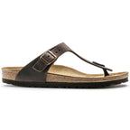 Sandalias Birkenstock Gizeh Oiled Habana, perfil lateral