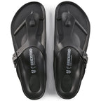 Sandalias Birkenstock Gizeh EVA Black, vista cenital