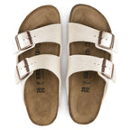 Sandalias Birkenstock Arizona Graceful Pearl White, vista cenital